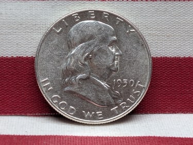 1950 Franklin Silver Half Dollar **AU/UNC**