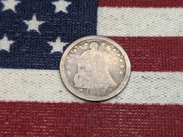 1853-O w/ Arrows Seated Liberty Half Dime