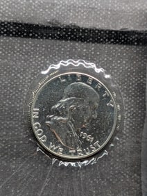 1961 PROOF Benjamin Franklin Silver Half Dollar