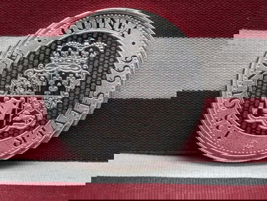 1.25 Oz. .999 SILVER 2022 East India Company Guinea 1.25 Pounds Rose Crown Shield Coin