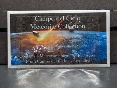 Collection of Meteorites from Campo del Cielo in Argentina - 4 Fragments