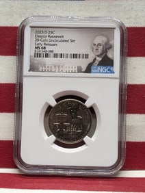 2023-D Eleanor Roosevelt Quarter - NGC MS68 *Early Release*