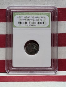 c. 330 AD Constantine the Great Era Roman Empire Coin