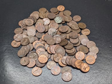 1 Lb. of 1981 & Earlier Copper Lincoln Memorial Cents