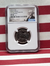 2023-D Bessie Coleman Quarter - NGC MS68 *Early Release*