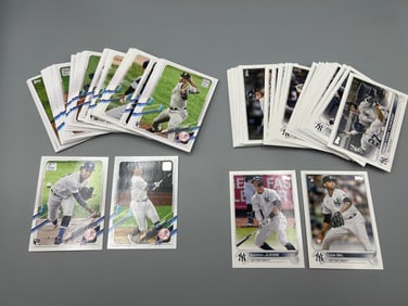 2021 & 2022 Topps New York Yankees Baseball Team Sets - Aaron Judge