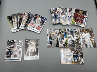 2019 & 2020 Topps New York Yankees Baseball Team Sets - Aaron Judge