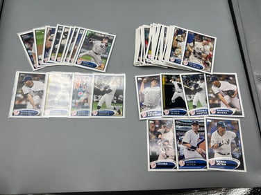 2012 Topps & 2012 Topps Opening Day New York Yankees Baseball Team Sets - Derek Jeter, Mariano