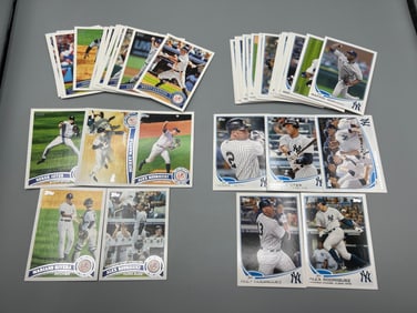 2011 & 2013 Topps New York Yankees Baseball Team Sets - Derek Jeter, Alex Rodriguez, Mariano Rivera