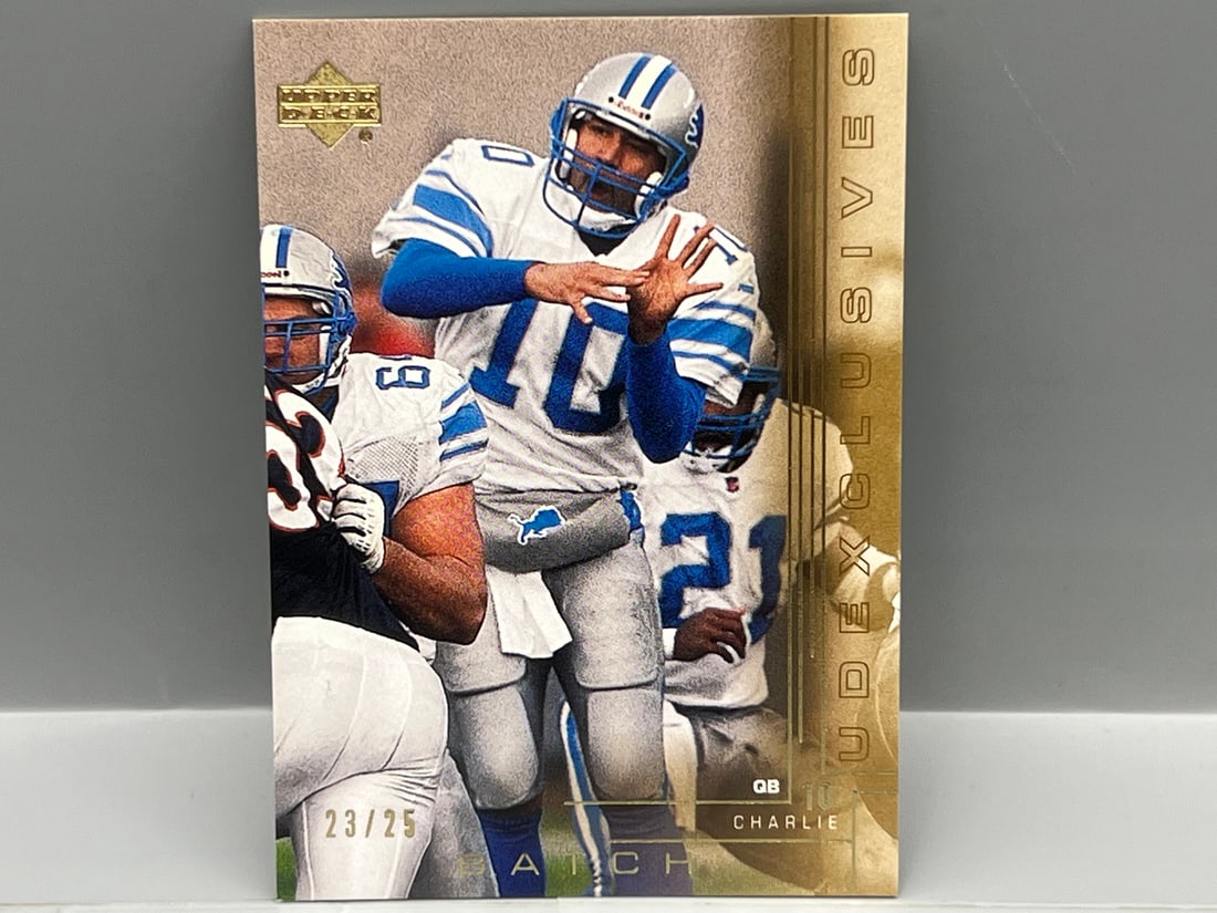 2000 Upper Deck Charlie Batch UD Exclusive Gold #23/25 (1 of 2)