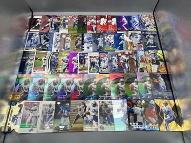 Lot of (110+) Charlie Batch Serial Numbered Football Cards