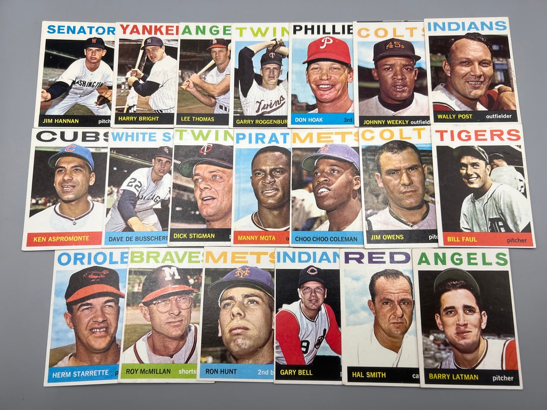 Lot of (20) 1964 Topps Baseball - Varying Conditions (1 of 5)