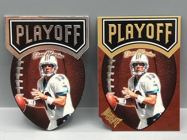 1998 Playoff Absolute Dan Marino Hobby & Retail Exclusive Die Cut Shield Inserts