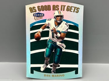 1999 Fleer Ultra Dan Marino As Good As It Gets SSP Insert #12