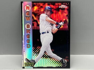 1999 Topps Chrome Derek Jeter New Breed Refractor #NB9