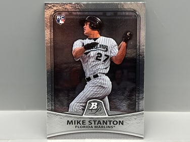 2010 Bowman Platinum Giancarlo Stanton RC #86