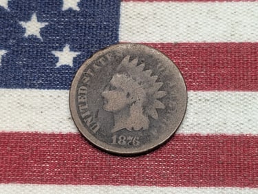 1876 Indian Head Cent