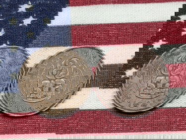 1941 & 1944 New Zealand Half Pennies