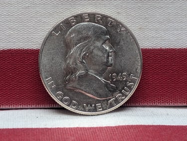 1949 Franklin Silver Half Dollar **GEM BU**