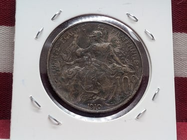 1910 France 10 Centimes