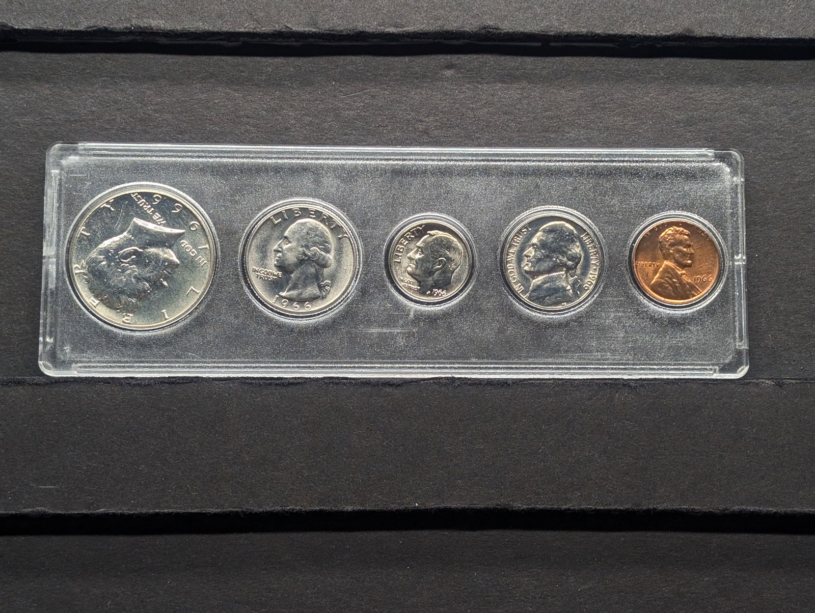 1966 Year Coin Set in Whitman Case (1 of 2)