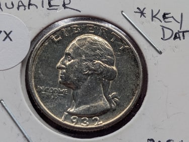 1932-D Washington Quarter