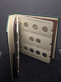 1979-1981, 1999 Susan B. Anthony Dollar Littleton Book, Complete, 18 coins