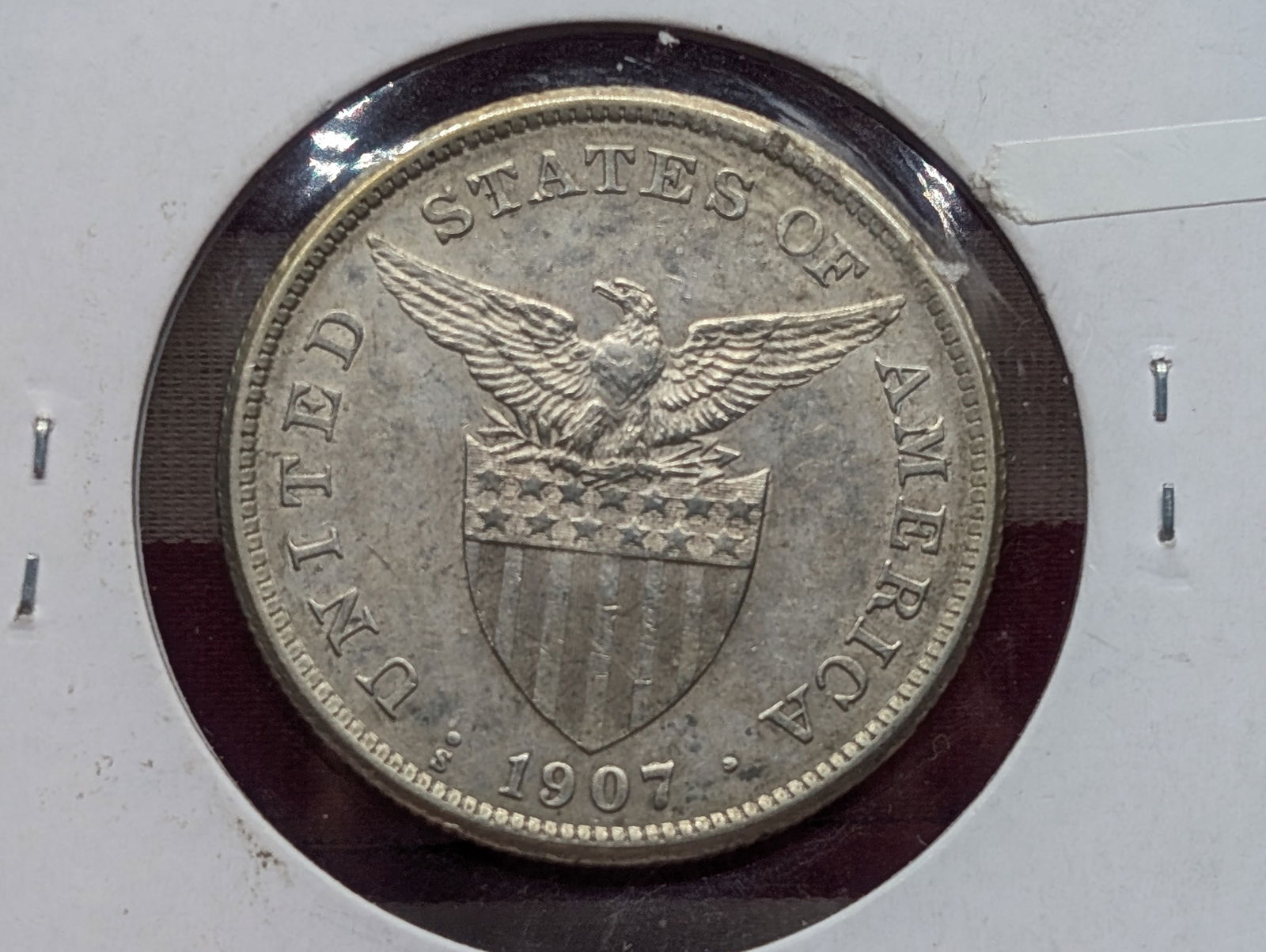 1907-S Philippines One Peso (1 of 3)