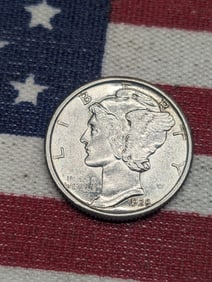 1928 Mercury Silver Dime **AU/UNC**