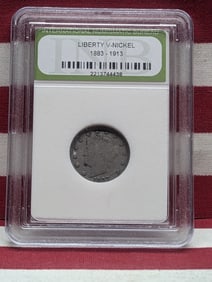 1907 Liberty Head V-Nickel - INB Cert.