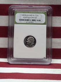 1982-S Roosevelt Dime - INB GEM PROOF DCAM