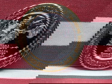 Limited Edition .999 FINE SILVER Center Imperial Palace Casino $10 Gaming Token in Capsule