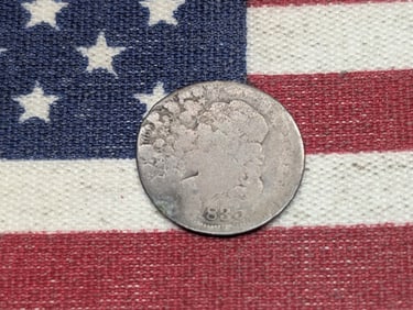 1835 Capped Bust Half Dime, Damaged