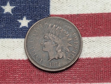 **VF - BETTER DATE** 1872 Indian Head Cent
