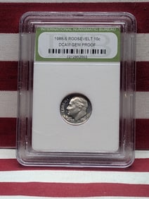 1988-S Roosevelt Dime - INB GEM PROOF DCAM
