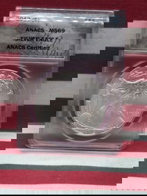 2013-(S) American Silver Eagle - ANACS Cert. MS69