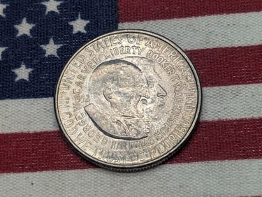 1952 George Washington Carver Commemorative Half Dollar. Choice BU. 90% Silver