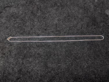 18 Inch Sterling Silver Snake Chain.