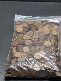 Bag of 1,000 Lincoln Wheat Cents
