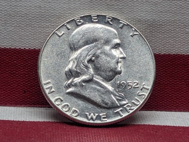 1952 Franklin Silver Half Dollar **AU/UNC**