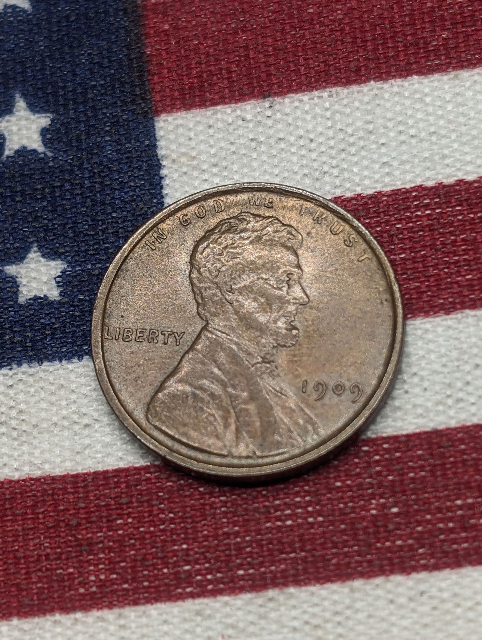 1909 VDB Lincoln Wheat Cent **UNC** (1 of 3)