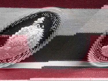 1982-S PROOF George Washington 90% Silver Half Dollar In Capsule