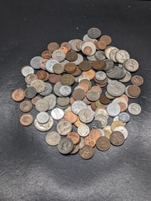 Bag of 1.2 Lbs. of Various Vintage & Modern World Coins