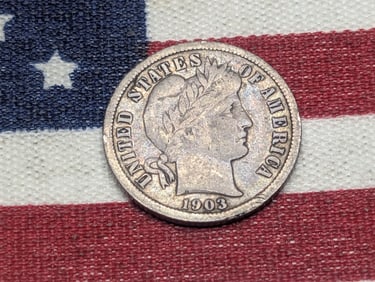 1903-O Barber Silver Dime **VF**