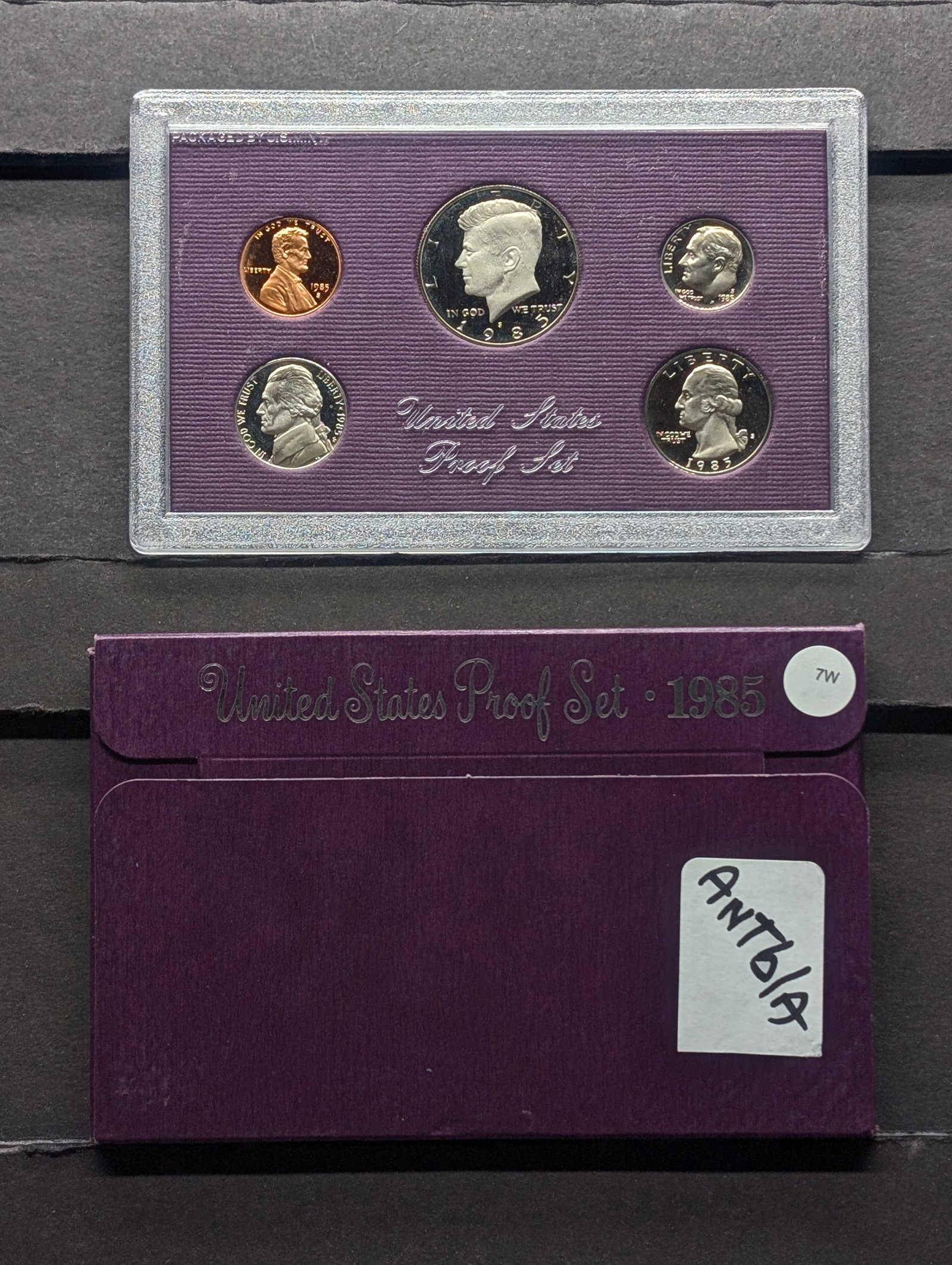1985-S US Proof Set in OGB: 1985-S US Proof Set in OGB