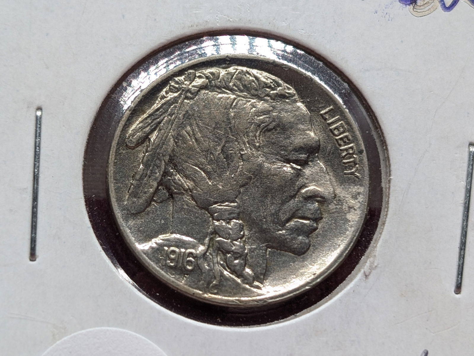 1916 Buffalo Nickel MS62 w/Full Horn & Split Tail (1 of 3)