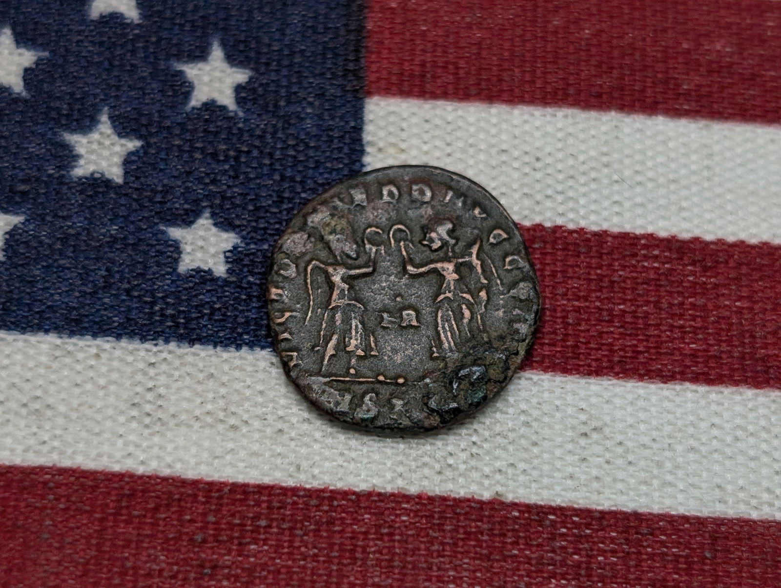 367-375 AD, AU, AMAZING GRADE, Very RARE This High of Condition, Ancient Roman Coin, Over 1,600 (1 of 2)
