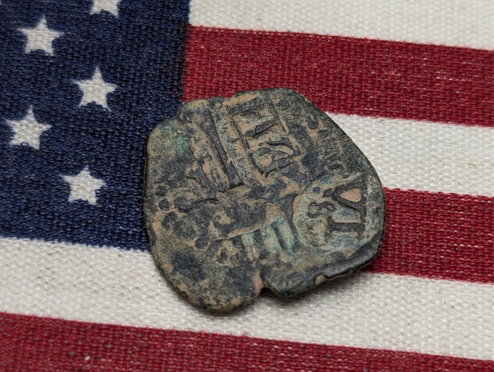 163?, Rare with Partial Date On It-Great Details, Pirate Era Coin, Over 385 Years Old!: 163?, Rare with Partial Date On It-Great Details, Pirate Era Coin, Over 385 Years Old!