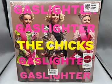 2020 Dixie Chicks Gaslighter Factory Sealed Vinyl Album - Neon Magenta Vinyl
