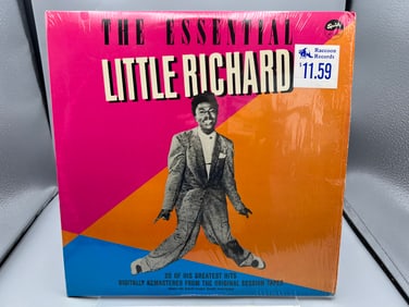 Little Richard: The Essential Little Richard (1984), gatefold, 2 LPs, in original shrinkwrap,